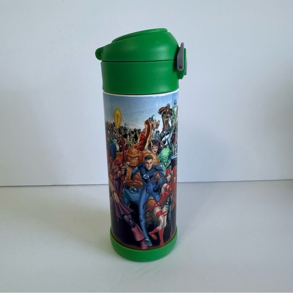 Green Marvel Superheroes 12oz Kids Tumbler - Picture 3 of 5